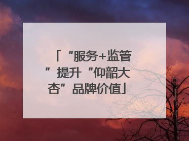 “服务+监管”提升“仰韶大杏”品牌价值