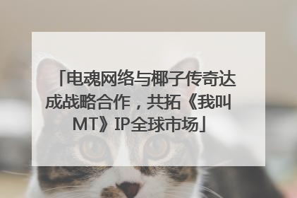 电魂网络与椰子传奇达成战略合作，共拓《我叫MT》IP全球市场