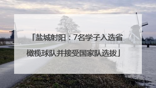 盐城射阳：7名学子入选省橄榄球队并接受国家队选拔