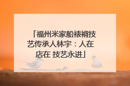 福州米家船裱褙技艺传承人林宇：人在店在 技艺永进