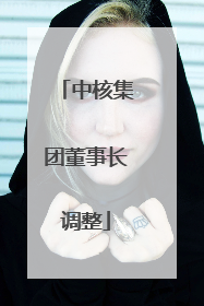 中核集团董事长调整