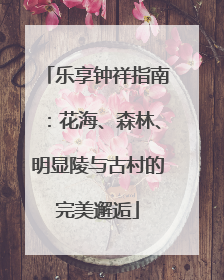 乐享钟祥指南：花海、森林、明显陵与古村的完美邂逅