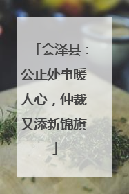 会泽县：公正处事暖人心，仲裁又添新锦旗