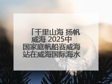 千里山海 扬帆威海 2025中国家庭帆船赛威海站在威海国际海水浴场起航