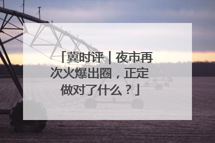冀时评｜夜市再次火爆出圈，正定做对了什么？