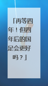 再等四年！但四年后的国足会更好吗？