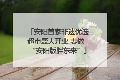 安阳首家非遗优选超市盛大开业 志做“安阳版胖东来”