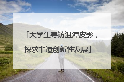 大学生寻访沮漳皮影，探求非遗创新性发展