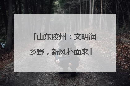 山东胶州：文明润乡野，新风扑面来