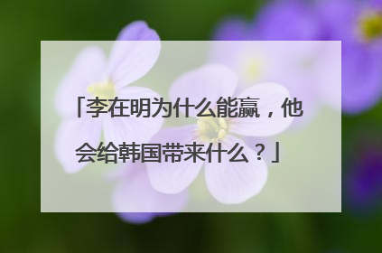 李在明为什么能赢，他会给韩国带来什么？