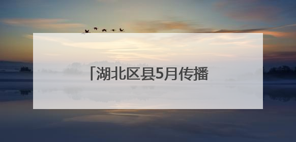 湖北区县5月传播亮点分析：暖心服务擦亮城市名片