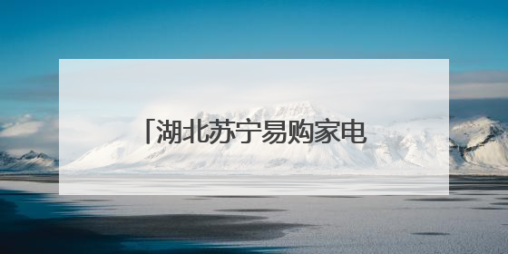 湖北苏宁易购家电惠民季正式启动