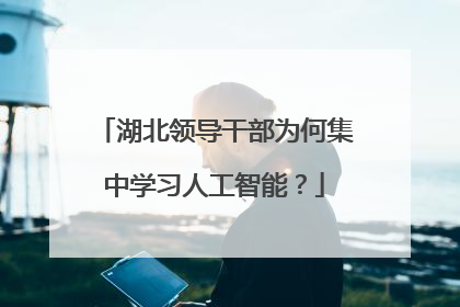 湖北领导干部为何集中学习人工智能？