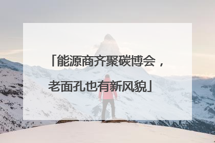 能源商齐聚碳博会，老面孔也有新风貌