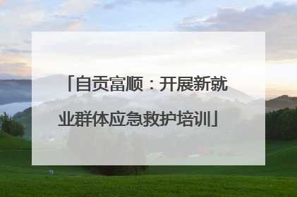 自贡富顺：开展新就业群体应急救护培训