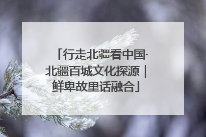 行走北疆看中国·北疆百城文化探源｜鲜卑故里话融合