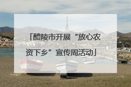 醴陵市开展“放心农资下乡”宣传周活动