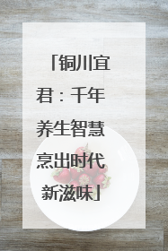 铜川宜君：千年养生智慧烹出时代新滋味