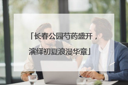 长春公园芍药盛开，演绎初夏浪漫华章