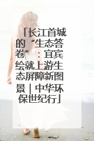 长江首城的“生态答卷”：宜宾绘就上游生态屏障新图景｜中华环保世纪行
