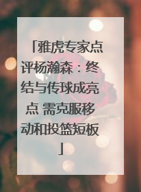 雅虎专家点评杨瀚森：终结与传球成亮点 需克服移动和投篮短板