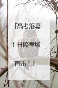 高考落幕！日照考场直击！