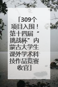 309个项目入围！第十四届“挑战杯”内蒙古大学生课外学术科技作品竞赛收官