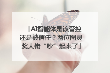 AI智能体是该管控还是被信任？两位图灵奖大佬“吵”起来了